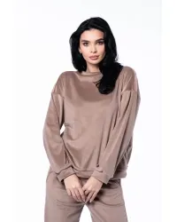 Trening Evazat Catifea Elvira Bej