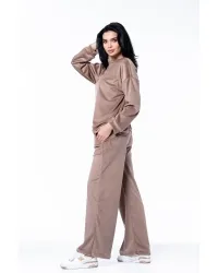 Trening Evazat Catifea Elvira Bej